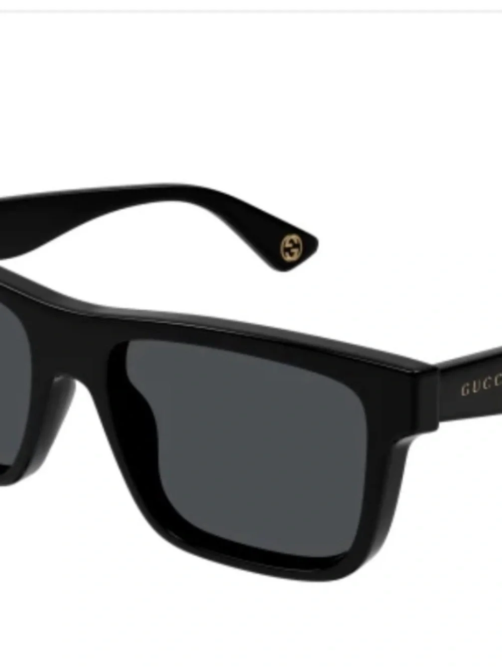 Gucci Sunglasses (Men’s) Black with Gucci Leather Case NWT 😎😎😎